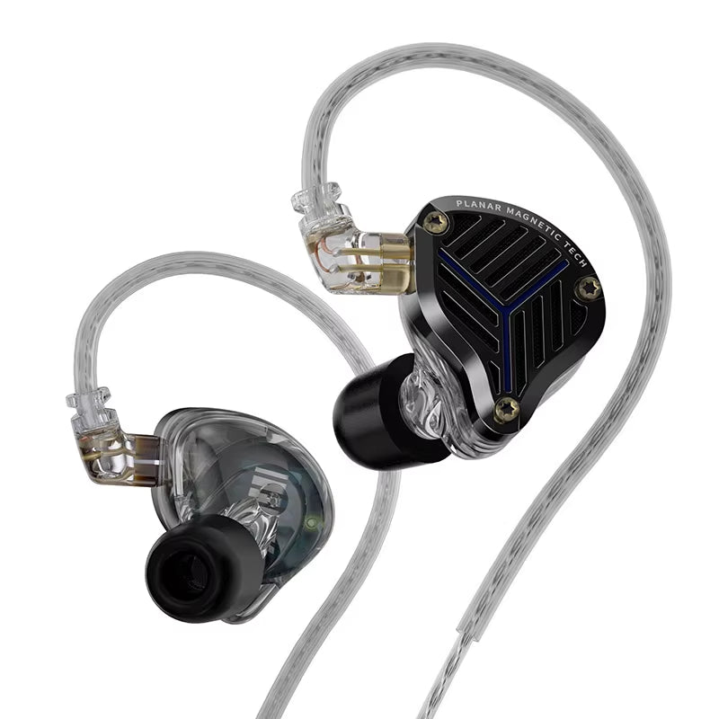 PRX Fourth-Generation Planar Diaphragm Earphones Hifi Music Earbuds Sport Monitor Headset with High-Purity Silver-Plated Cabl